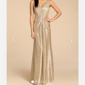 Hayley Paige Occasions Bridesmaid Dress - 5954 Gold